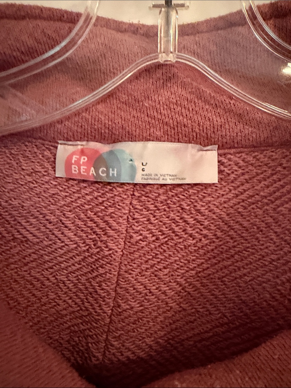 Women’s Button-Front Pullover Shirt Jacket - Dusty Rose - Picture 2 of 5